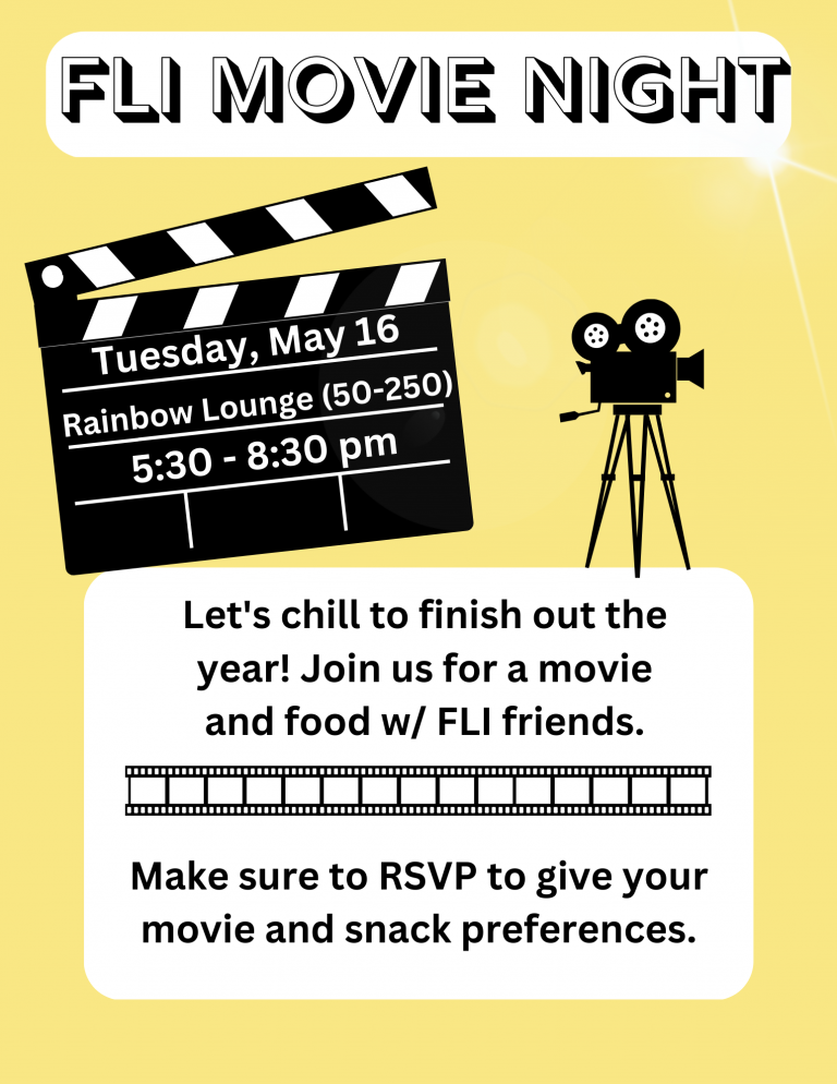 FLI Movie Night MIT Office of the First Year